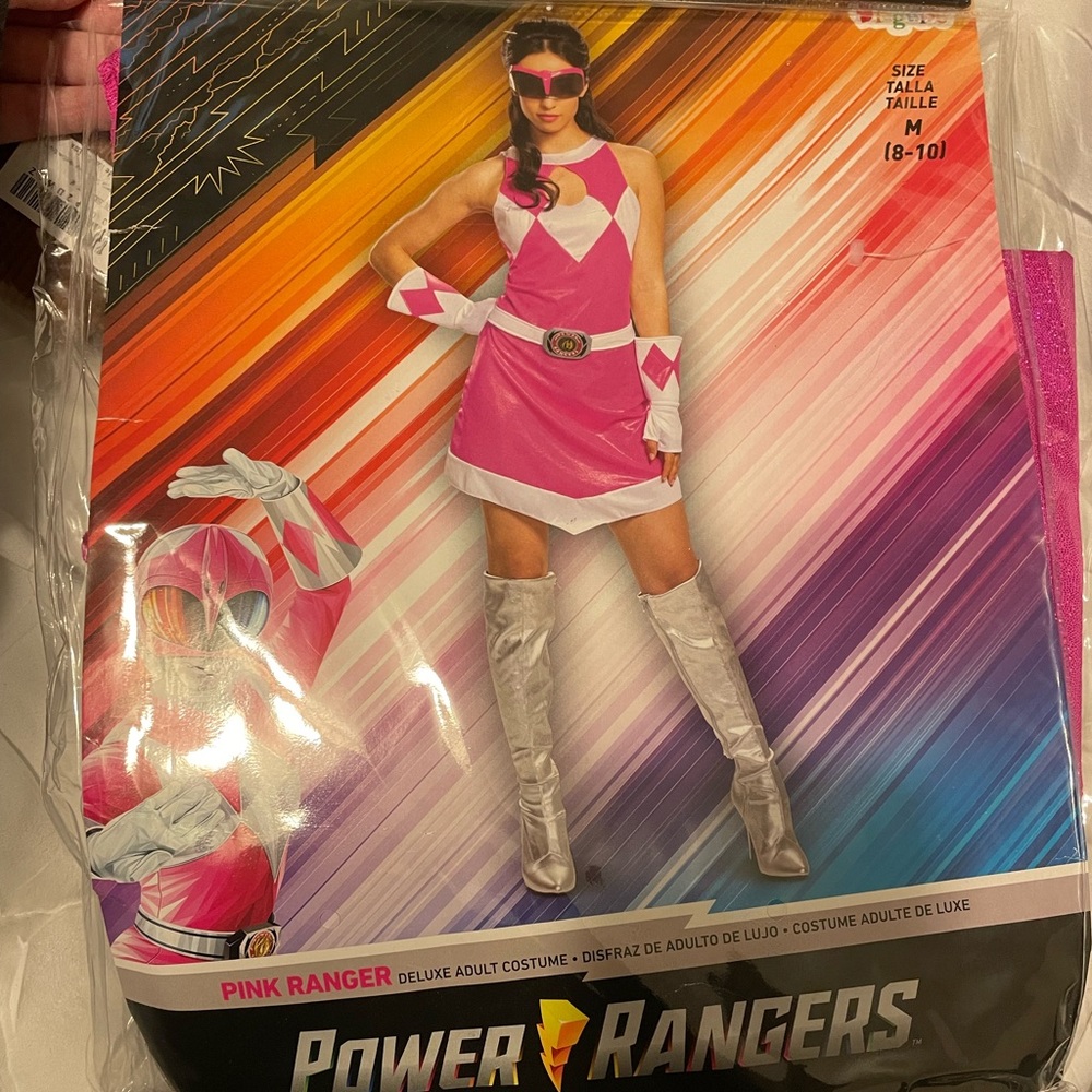 Pink Power Ranger Costume - Medium